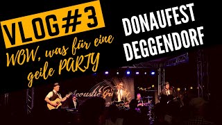 Acoustic Gravity  VLOG 3  Donaufest Deggendorf [upl. by Neelehtak50]