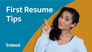 First Resume Tips How to Make a Resume with No Work Experience  Indeed Career Tips [upl. by Wittenburg]