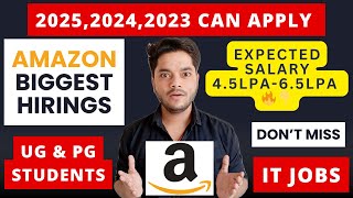 Amazon IT Support Associate Job  Freshers Apply Now 🔥  Salary Skills amp How to Get Hired [upl. by Acceber]