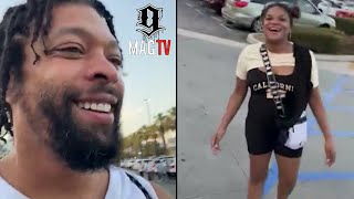 Deray Davis Roasts Fans In Parking Lot While Pullin Up To His Show 😂 [upl. by Akinak17]