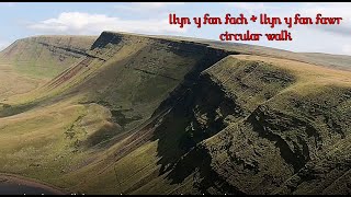 llyn y fan fach and llyn y fan fawr circular walk  brecon beacons national park [upl. by Iz]