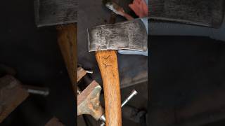 Tool Runes Algiz Kenaz Axe Restoration [upl. by Maxa]