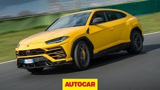 Lamborghini Urus 2018 Review  new Lambo 4x4 driven on and offroad  Autocar [upl. by Airbas]