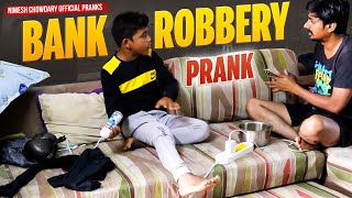 BANK ROBBERY PRANK  LAKSHALU KOTLU DOBBEYVACHU nimeshchowdarypranks [upl. by Shapiro]