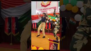 Shilpa Shetty did Bhangra with border soldiers shortsfeed shorts [upl. by Aridaj]