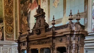 Amazing Woodwork Furniture from Vatican Museum Lucrări mărețe din Lemn cool oldfurniture art [upl. by Yetah]