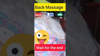 Back massage shorts shorts feed viral trending [upl. by Ahsenom34]