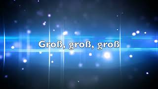 Groß groß groß  Arne Kopfermann LyricVideo [upl. by Okia]