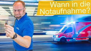 Notaufnahme oder Notdienst ❓ Krankenhaus vs ärztlicher Bereitschaftsdienst [upl. by Elleinad517]