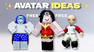 FREE ROBLOX OUTFITS IDEAS😍🦹‍♂️🦸‍♀️ 2024 [upl. by Gareri]