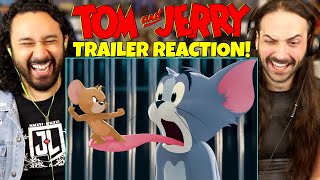 TOM amp JERRY  Movie TRAILER REACTION [upl. by Grimbal]