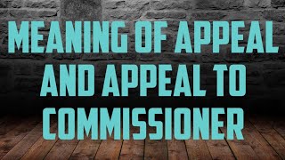 appeal to commissioner  appeal to commissioner of income tax  appeal to commissioner in incometax [upl. by Decamp70]