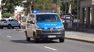 Doppel FuStW Polizei Sachsen [upl. by Iruy]