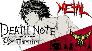 Death Note  Ls Theme 【Intense Symphonic Metal Cover】 [upl. by Lux]