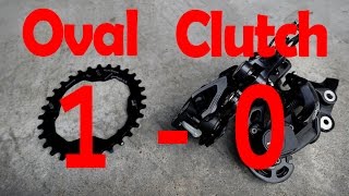 Oval Chainrings vs Clutch Derailleurs  Long Term Review  SRAM and Shimano [upl. by Ynnod]