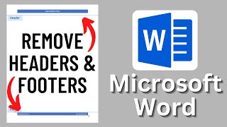 How to Remove All Headers amp Footers in Microsoft Word [upl. by Riccardo675]