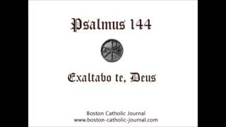 Psalm 144 in Latin [upl. by Knapp]