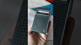 Panasonic Transistor Radio Model no R1070 Made in Taiwan 1960s Rare set Am band [upl. by Atires]