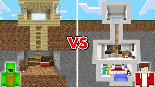 Minecraft NOOB vs PRO MODERN SECRET BASE BUILD CHALLENGE [upl. by Ticon]