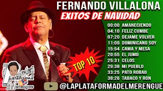 FERNANDO VILLALONA TOP MERENGUES NAVIDEÑOS [upl. by Jurkoic]