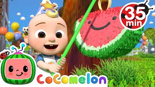 Birthday At The Farm Song  More Nursery Rhymes amp Kids Songs  CoComelon [upl. by Egor375]