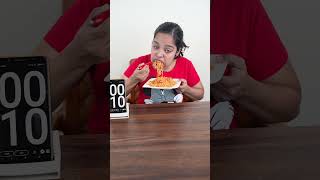 35 SECONDS YiPPee Eating CHALLENGE 😳 Noodle CHALLENGE 🤑 shorts youtubeshorts eatingchallenge [upl. by Acinorrev]