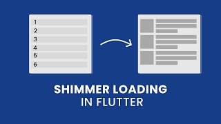 Flutter Tutorial  Create a Shimmer Loading Effect  Shimmer Loading Animation2022 [upl. by Attenyt561]