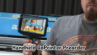 GoPrinter Handheld Printer Preorder Print on Any Surface like Permanent Marker [upl. by Haela]