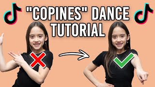 quotCOPINESquot TikTok Dance Tutorial ❤️💙 [upl. by Septima]