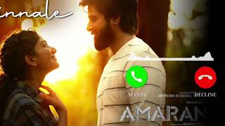 Hey minnale song  Amaran  ringtone  bgm  sivakarthikeyan  Sai pallavi  gv prakash ringtone [upl. by Nicky]