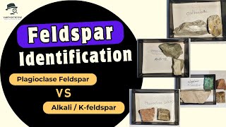 Feldspar  Plagioclase vs Alkali  kfeldspar Mineralogy in hand specimen amp thin section [upl. by Urania]