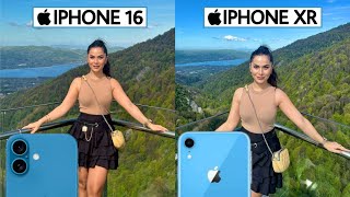 iPhone 16 Vs iPhone XR Camera Test Comparison [upl. by Eekaz304]