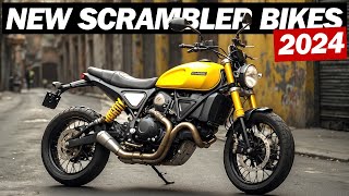 Top 7 New Scrambler Motorcycles For 2024 [upl. by Tjaden482]