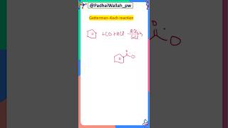 Gattermann koch reaction class12chemistry [upl. by Ecnaled]