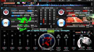 Mezclando en Vivo Virtual DJ 7 Pro Cantina Mix [upl. by Ahsien193]