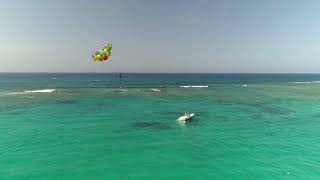 Thrilling 15Minute Parasailing Adventure Over Bora Boras Lagoon [upl. by Dnar10]