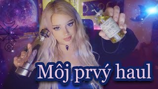 MÔJ PRVÝ HAUL [upl. by Marline]