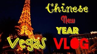 Vlog  慶祝新年在拉斯維加斯 Celebrated Chinese New Year in Vegas ❤ Elaine Hau [upl. by Eilsehc]