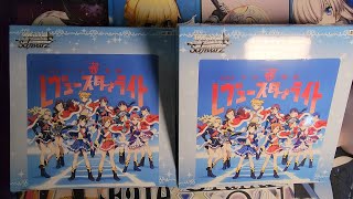 SCC Rarity Revue Starlight Movie Set Weiss Schwarz Booster Opening [upl. by Atiral]