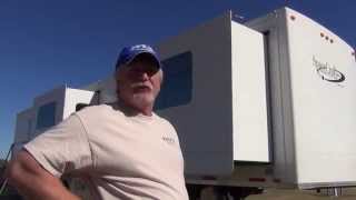 RVHaulers Tour of Rods 73 Foot Long RVHauler and Spacecraft 5th Wheel [upl. by Doretta265]