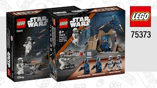 LEGO® Star Wars Ambush on Mandalore™ Battle Pack 75373109 pcs Speed Build TopBrickBuilderLite [upl. by Fablan]