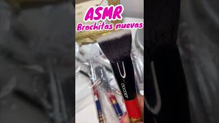 MAQUILLAJE Brochas ASMR maquillaje docolor DOCOLOR videos de ruiditos 🖤 [upl. by Akinihs53]