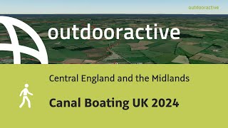 hike in Central England and the Midlands Canal Boating UK 2024 [upl. by Harod49]