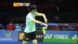 R16  Lee Chong Wei vs Bao Chunlai  All England 2011 [upl. by Bonnibelle]