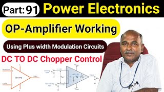 Op amplifier working Principle in tamil op amplifier Using Pulse width Modulation circuits [upl. by Dyann]