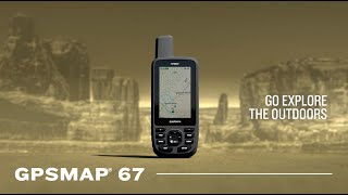 Garmin  GPSMAP 67  Handheld GPS Navigator [upl. by Alberta]