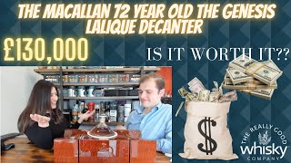 The Macallan 72 Year Old The Genesis Lalique Decanter Unboxing amp Investment is it worth it [upl. by Lekym]