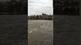 Flooding in Prague Vltava River [upl. by Laise]