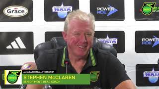 Attack Good And Defense Good But Midfield need Sorting Out  Steve McClaren On Reggae Boyz Midfield [upl. by Sixla]