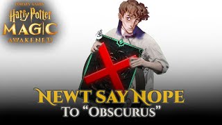 Harry Potter Magic Awakened  Newt say no to Obscurus  F2P [upl. by Venditti]